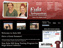 Tablet Screenshot of eulaisd.us